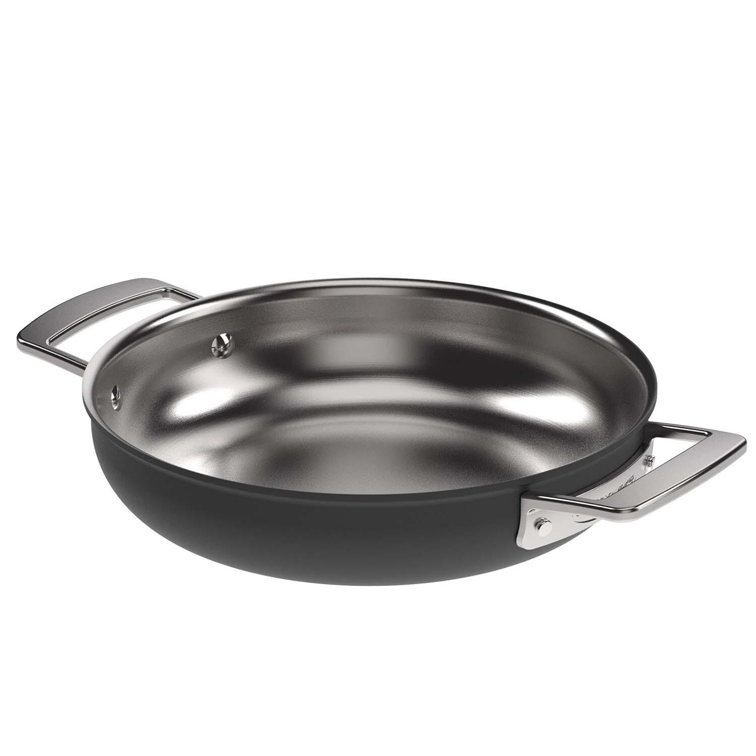 Demeyere Black 5 Stainless Steel 9.5 In Double Handle Fry Pan - 1028800