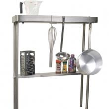 Alfresco High Shelf With Pot Rack And Light Accessory For 30-Inch Apron Sink - PR-30 image