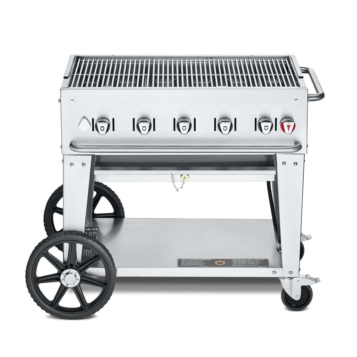 Crown Verity CV-MCB-36 36-Inch Mobile Propane Grill thumbnail