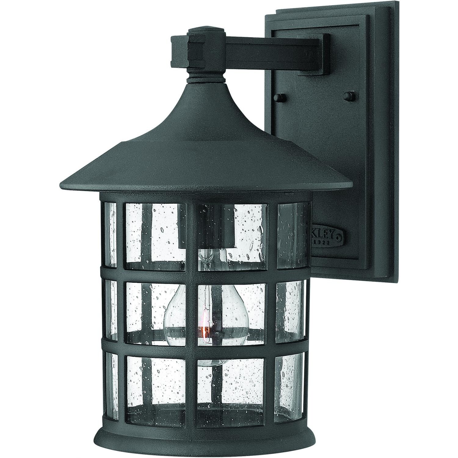 Hinkley Lighting Freeport One Light 12-Inch Outdoor Wall Light - Black - 1804BK