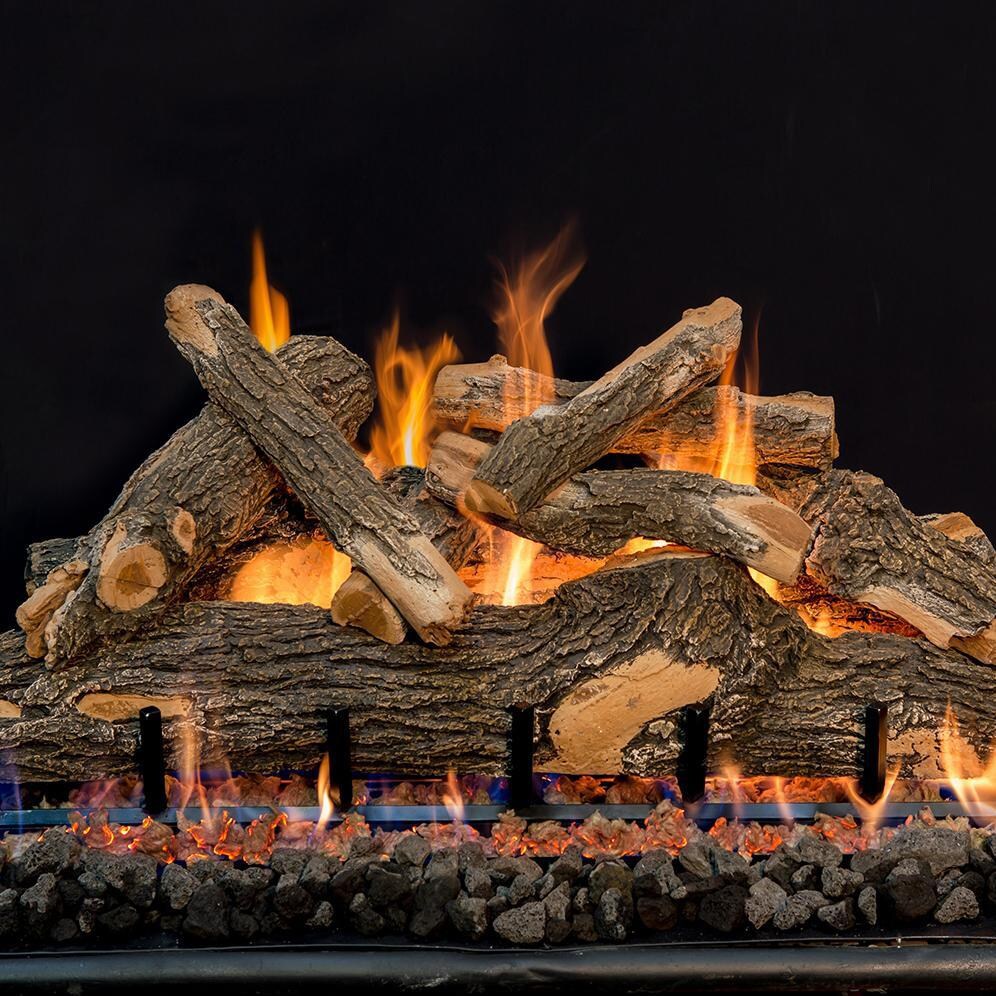 Grand Canyon 36-Inch Arizona Weathered Oak Gas Logs (Logs Only - Burner Not Included)