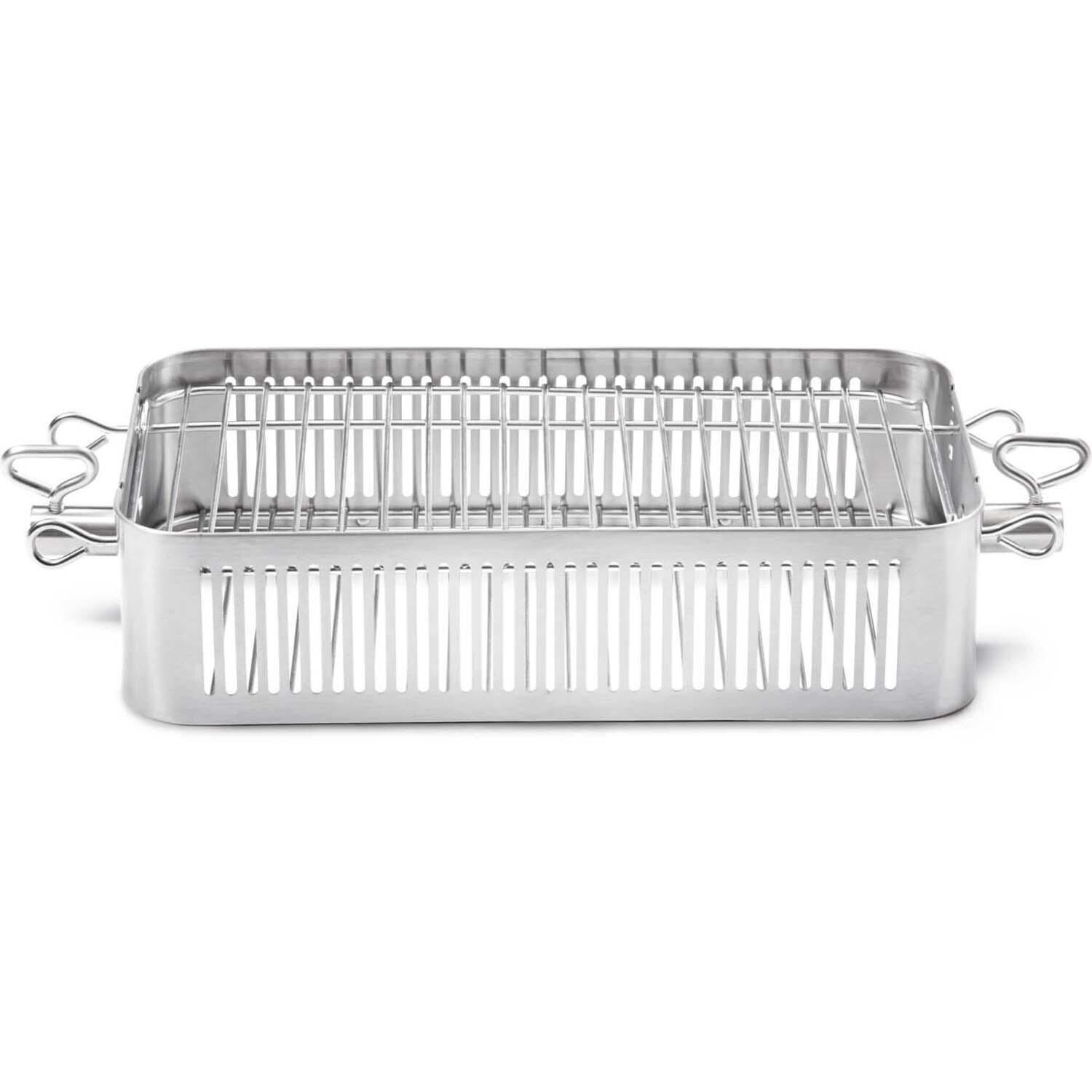 Napoleon Adjustable Stainless Steel Rotisserie Basket - 57013