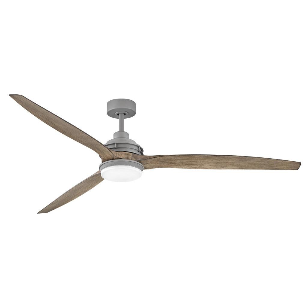 Hinkley Lighting 900172FGT-LWD Artiste 72-Inch LED Indoor / Outdoor Ceiling Fan - Graphite thumbnail