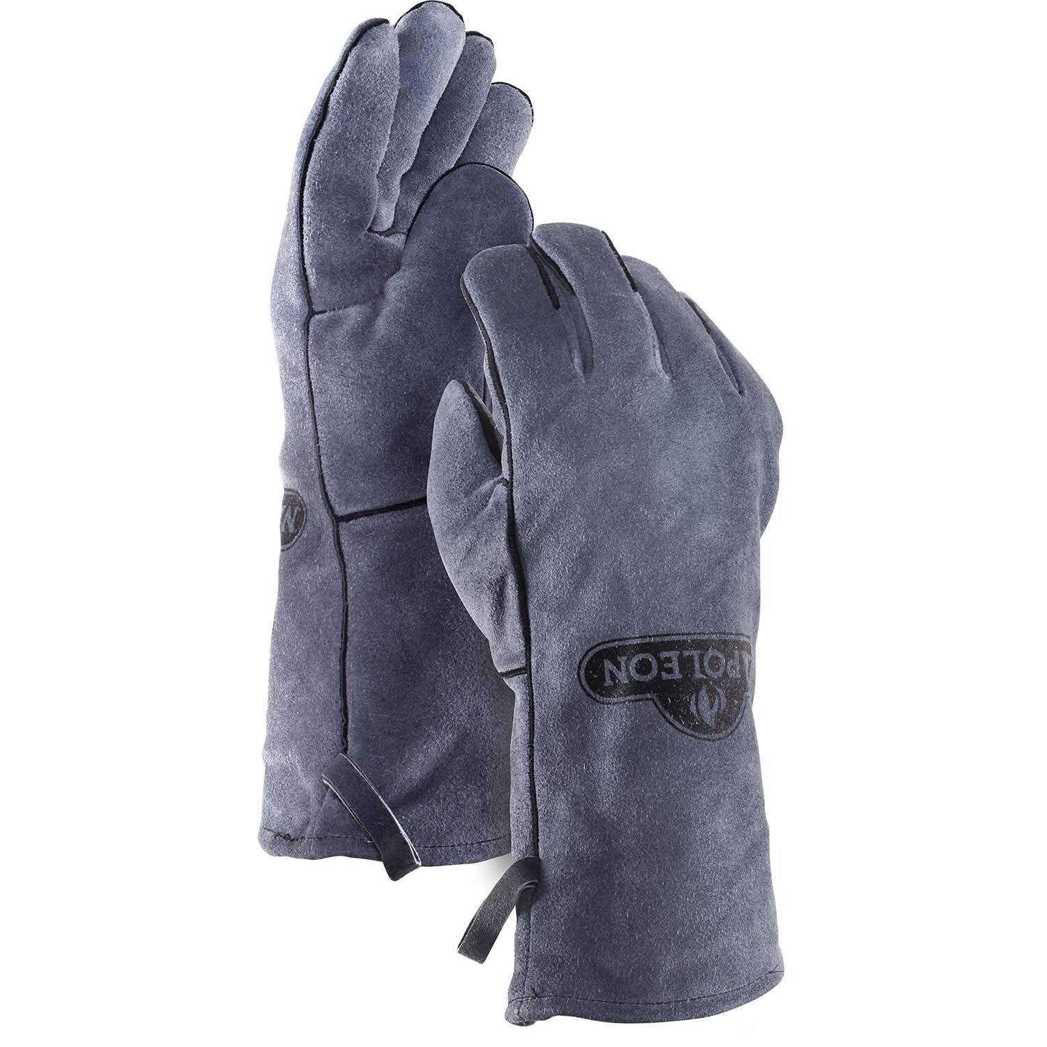 Napoleon  62147 Genuine Leather BBQ Gloves - White Background thumbnail