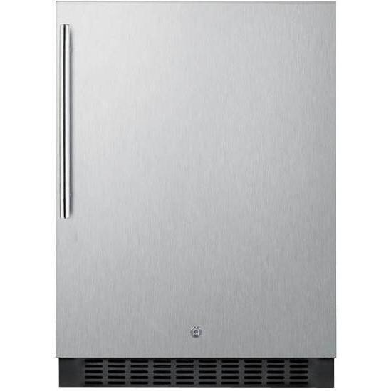 Summit 4.6 Cu. Ft. Built-In / Freestanding Commercial Compact Outdoor Refrigerator - Stainless Steel - SPR627OSCSSHV thumbnail