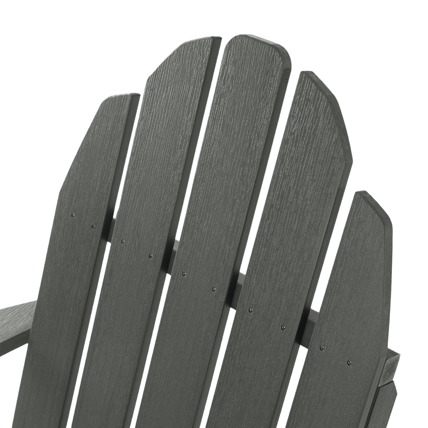 Lakeview The Charmville Adirondack Chair - Coastal Teak - Headrest thumbnail