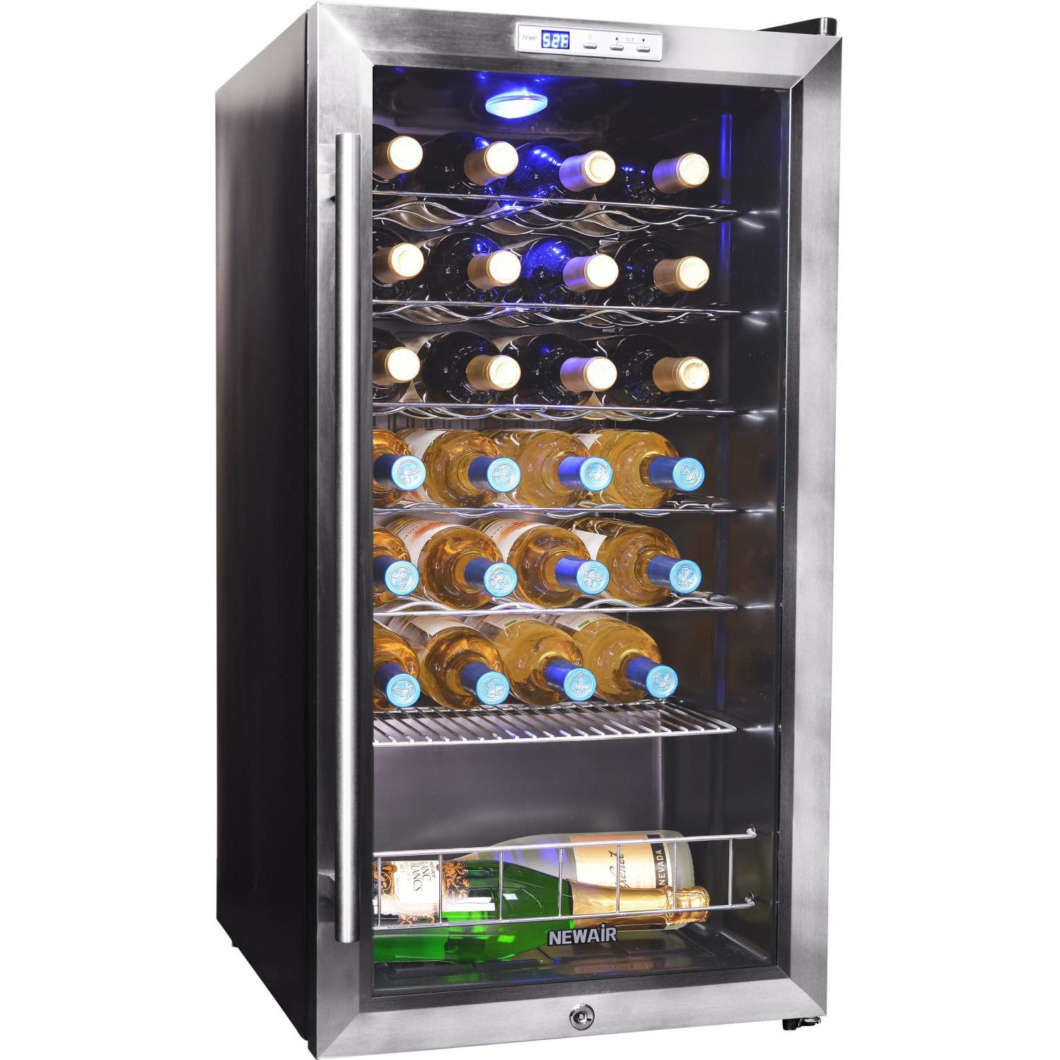 NewAir 27 Bottle Freestanding Wine Cooler AWC270E BBQGuys