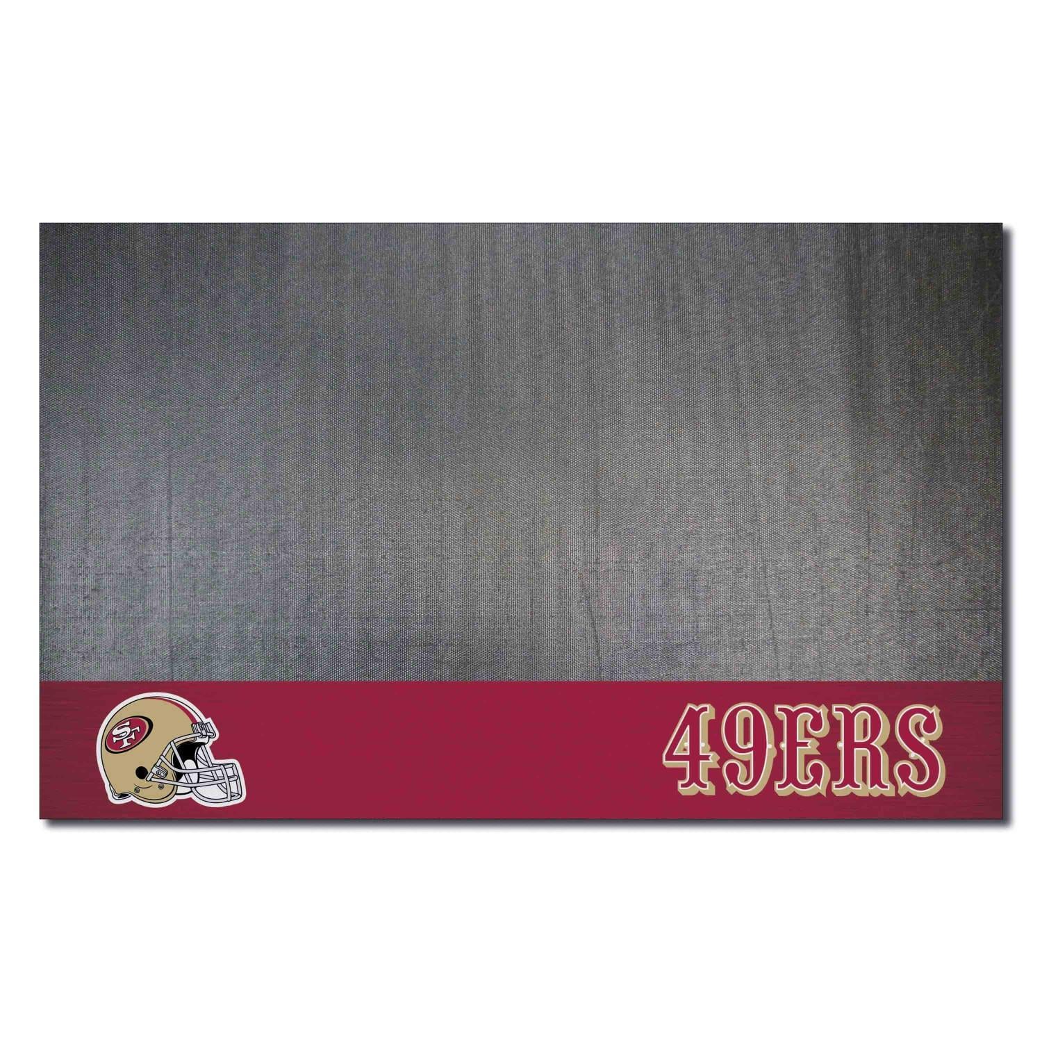 FANMATS 12200 San Francisco 49ers Grill Mat - Lifestyle thumbnail