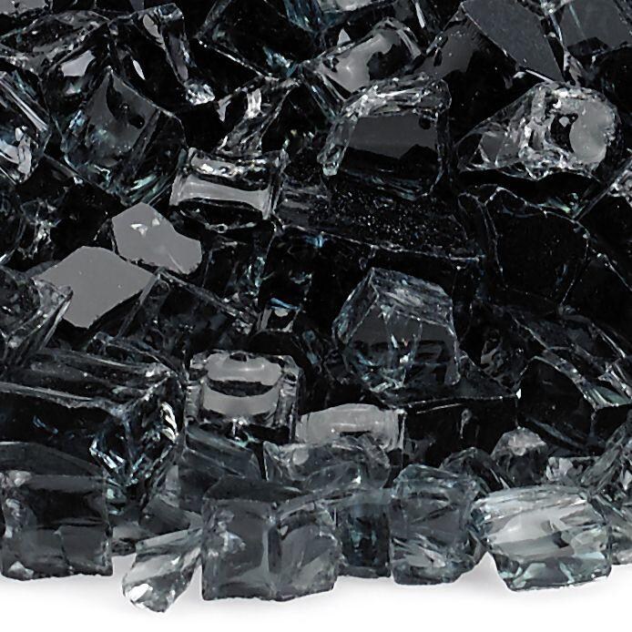 BBQGuys Signature 1/2Inch Black Fire Glass 10 Pounds BBQGuys