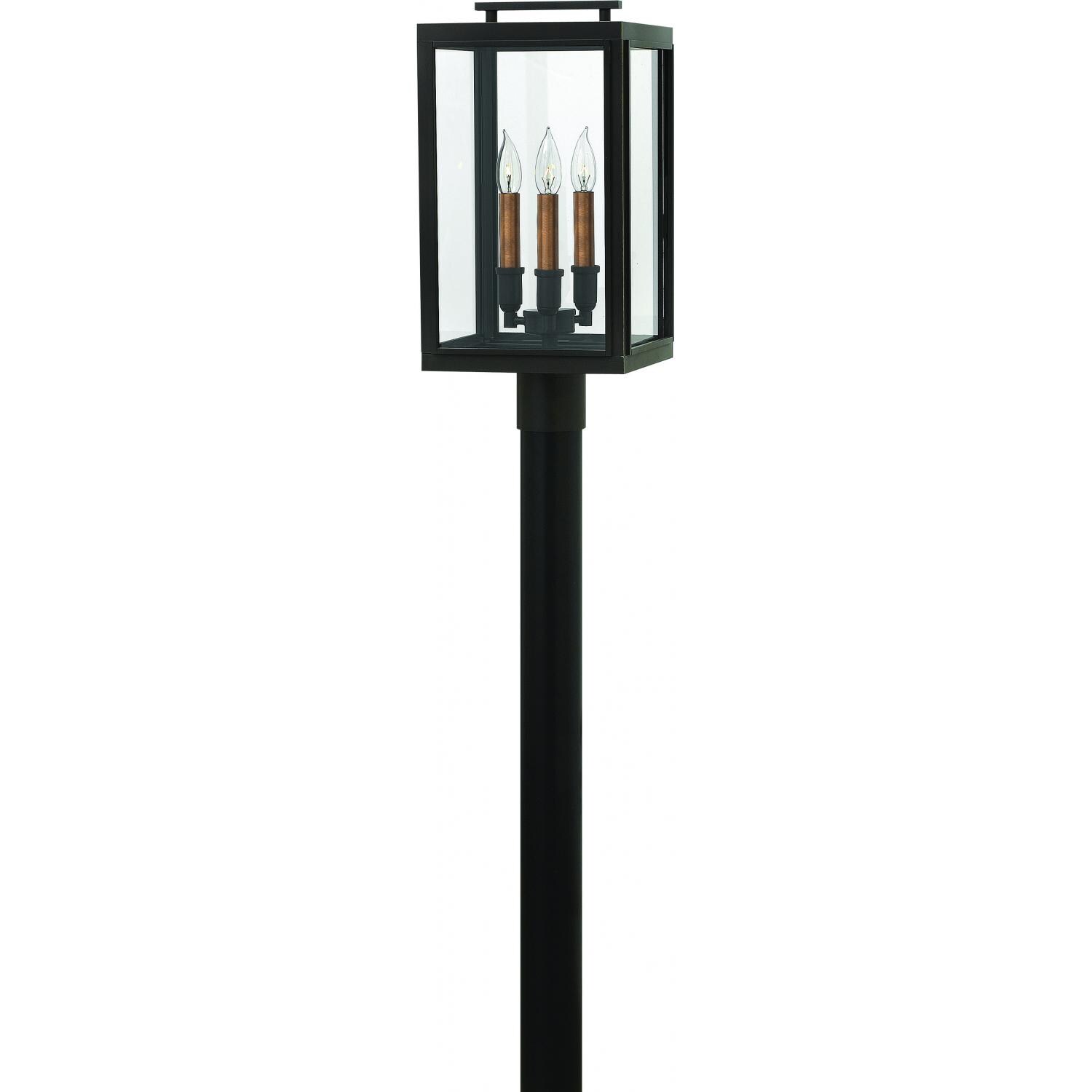 Hinkley Lighting Sutcliffe 2911OZ 60W Three Light Outdoor Post Light - Oil Rubbed Bronze thumbnail