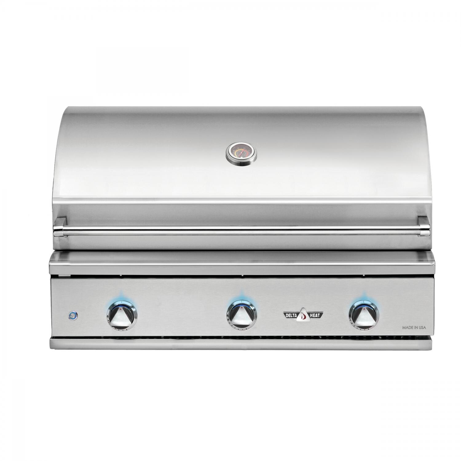 Delta Heat 38-Inch 3-Burner Built-In Propane Gas Grill - DHBQ38G-DL thumbnail