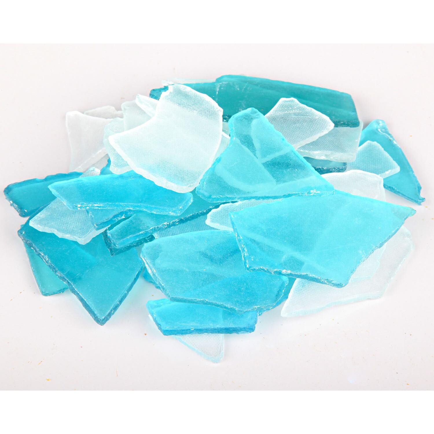 Caesar Fireplace 60-Inch Linear Electric Fireplace - CHFP-60B - Winter Flakes Fire Media thumbnail