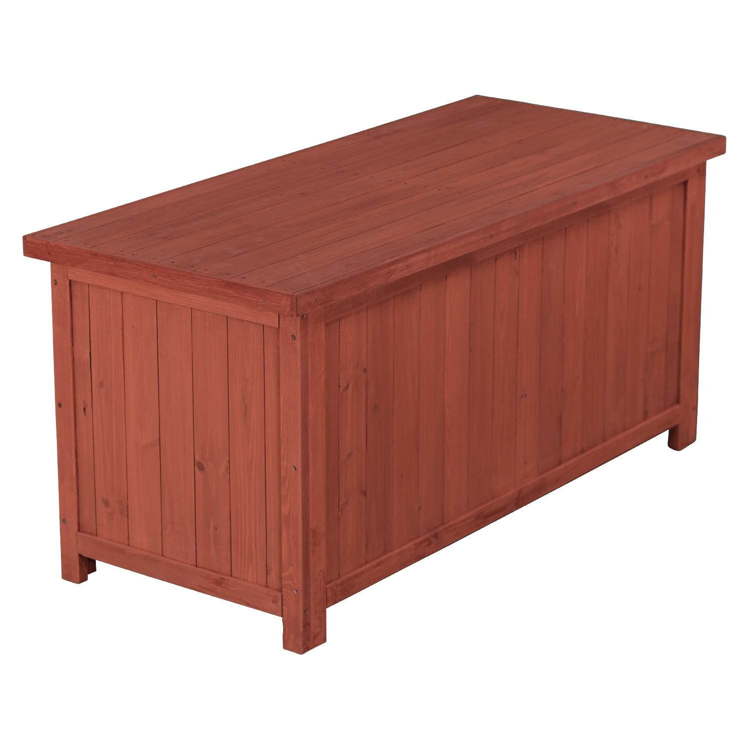 Leisure Season 50 X 22 Wood Outdoor Deck Storage Box thumbnail