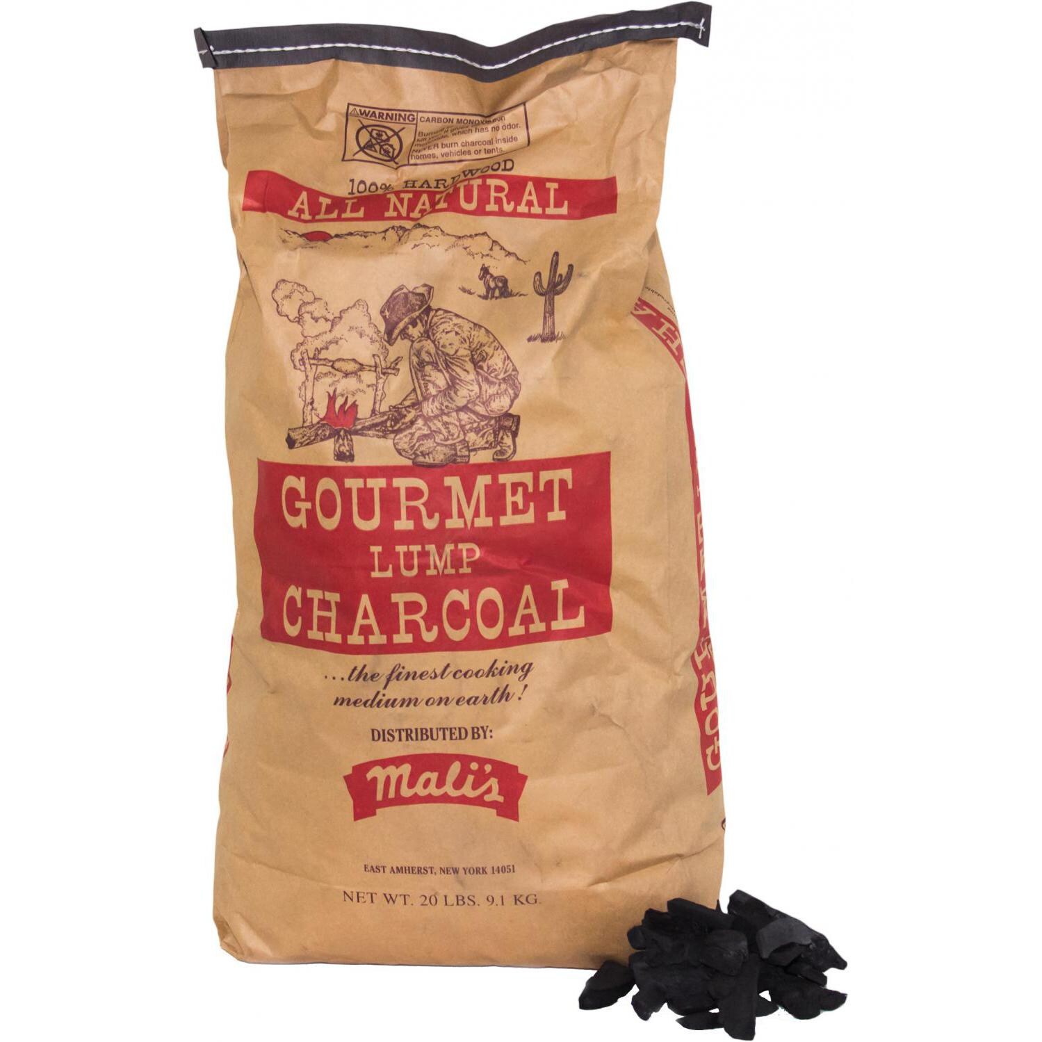 Mali's Gourmet Natural Lump Charcoal - 20 Lbs thumbnail