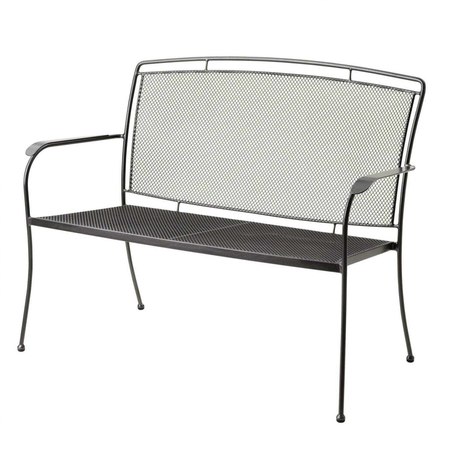 KETTLER Henley Wrought Iron Patio Bench