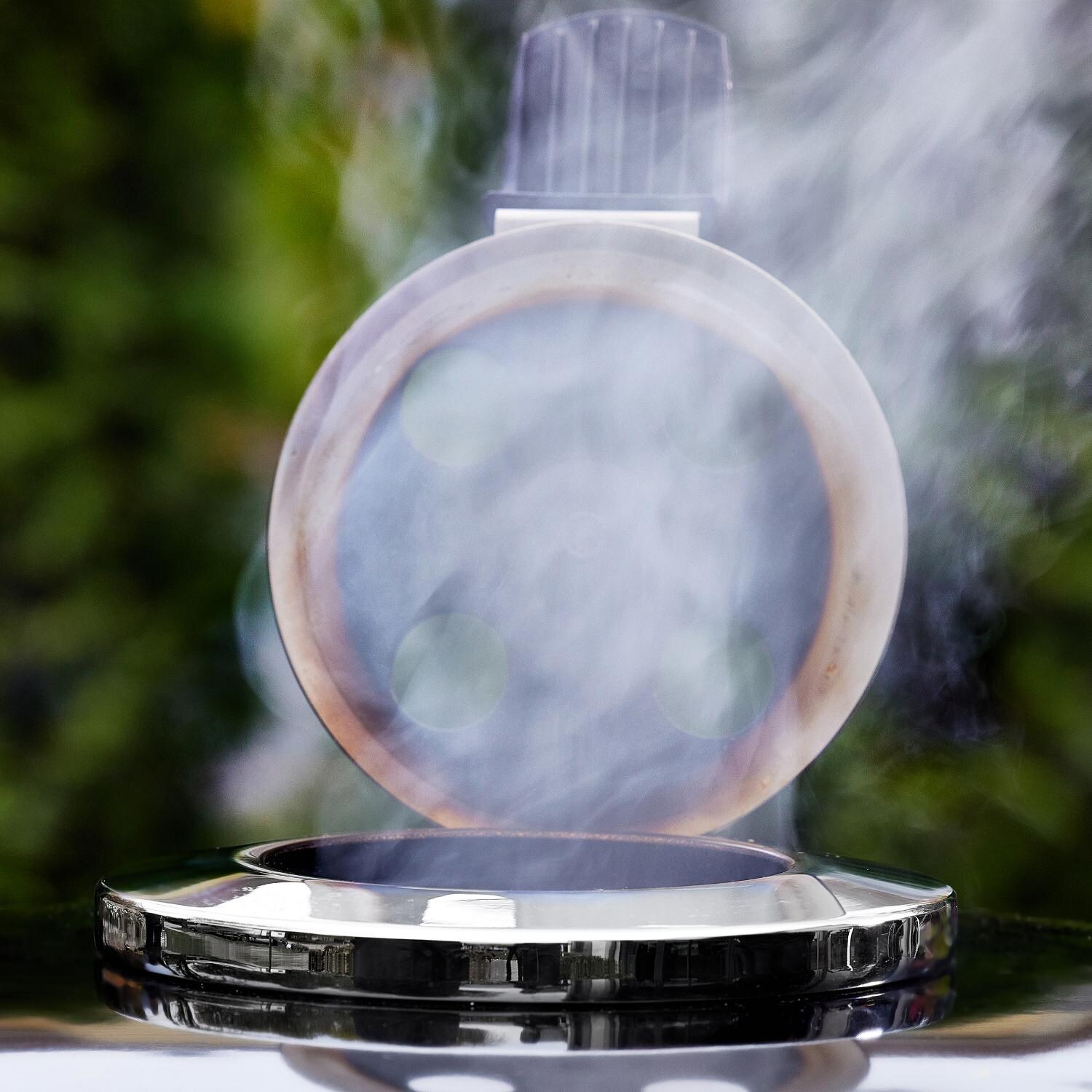 Weber - 18201001 - Summit 24-Inch Kamado E6 Charcoal Grill with Stand - Damper Open thumbnail