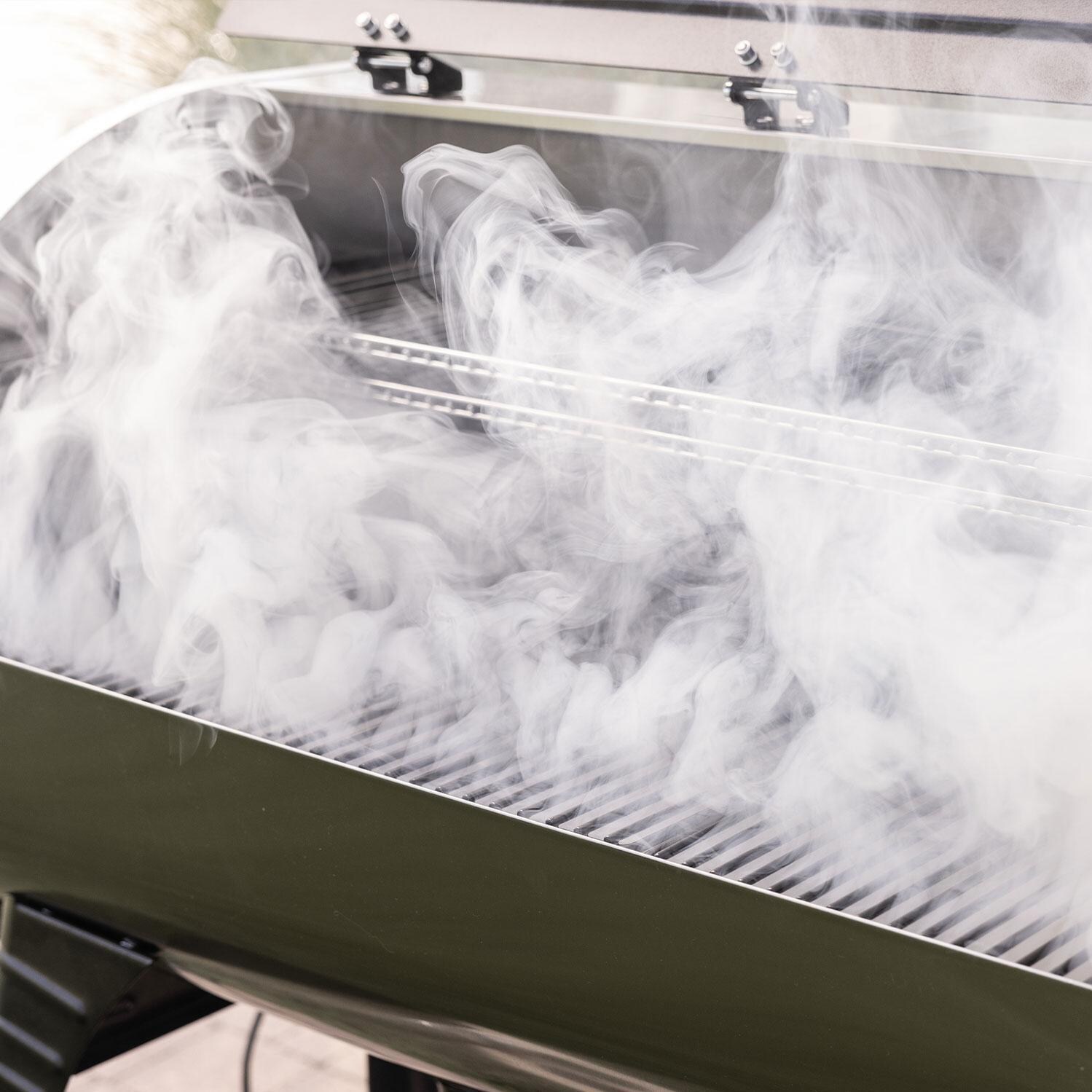 Camp Chef PG36SSG Woodwind SS 36 Pellet Grill - Smoke - Lifestyle thumbnail