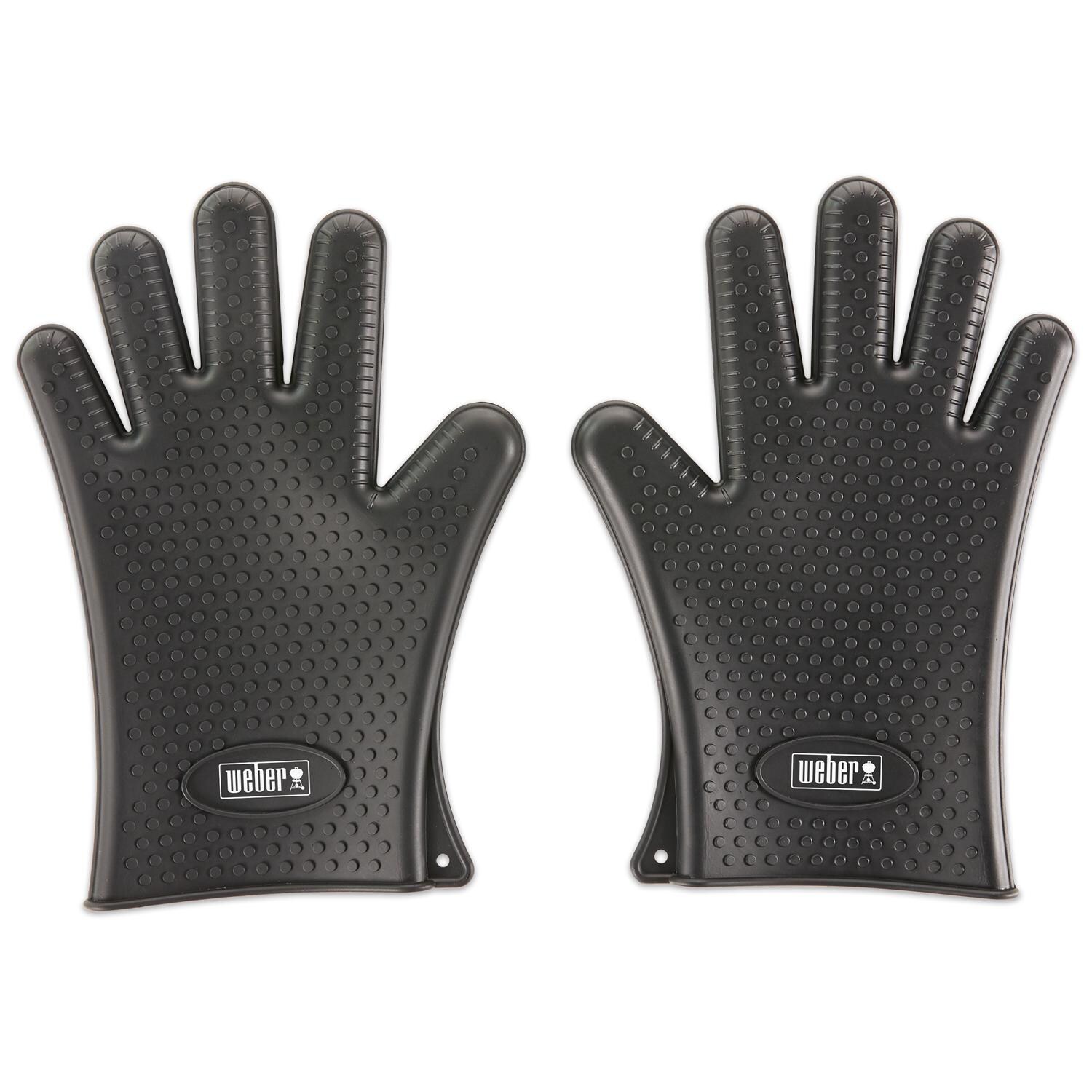 Weber 7017 Silicone Grilling Gloves thumbnail
