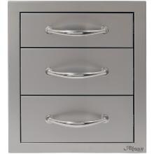 Alfresco 17-Inch Triple Access Drawer - AB-3DR image