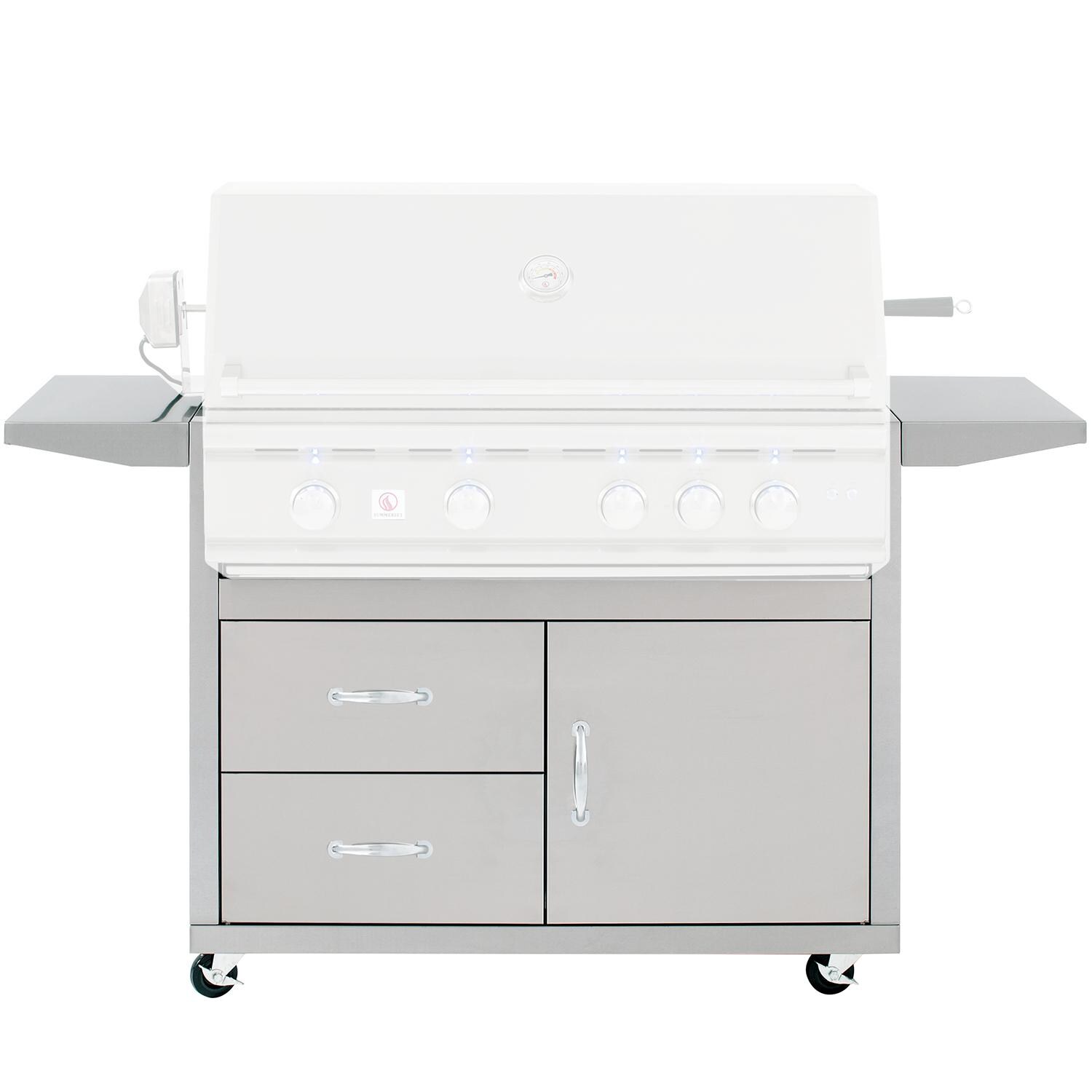 Summerset 38-Inch Deluxe Gas Grill Cart For TRL Gas Grills - CART-TRL38-DC