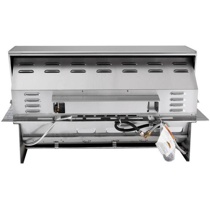 KitchenAid 36-Inch Built-In Natural Gas Grill - Grill Rear thumbnail