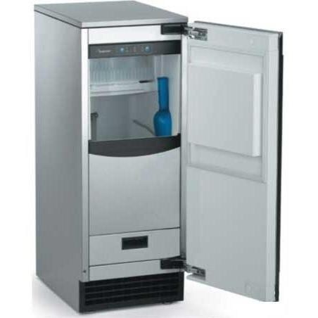 Scotsman - SCN60GA-1SS - Brilliance 80 Lb. 15-Inch Nugget Ice Machine With Gravity Drain - Stainless Steel - Interior View thumbnail