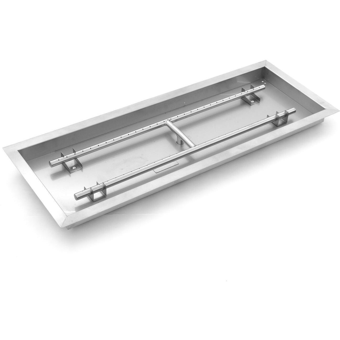  BBQGuys Signature Series Rectangular Drop-In Pan W/ H-Burner thumbnail