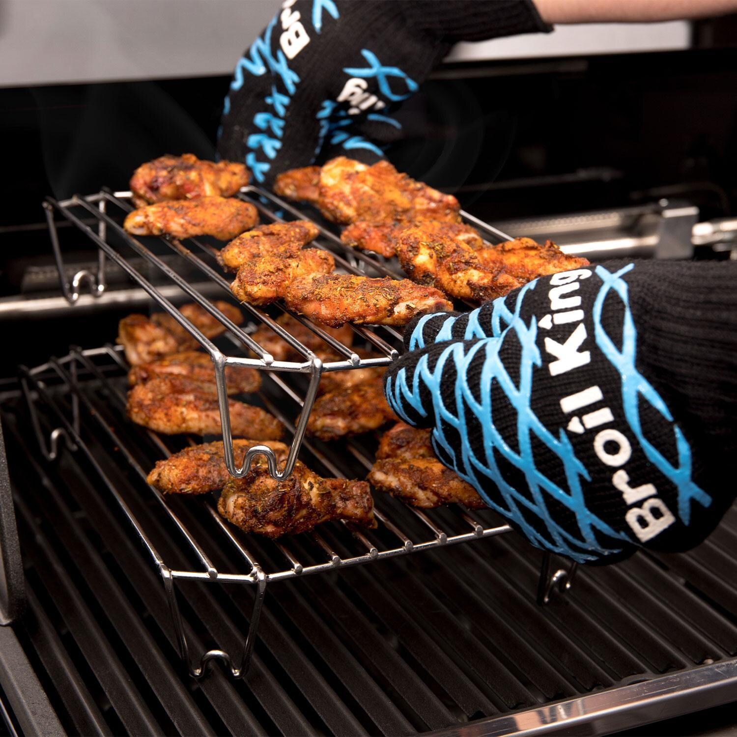 Broil King 63110 Stack-A-Rack - Unracking To Singular - Lifestyle thumbnail