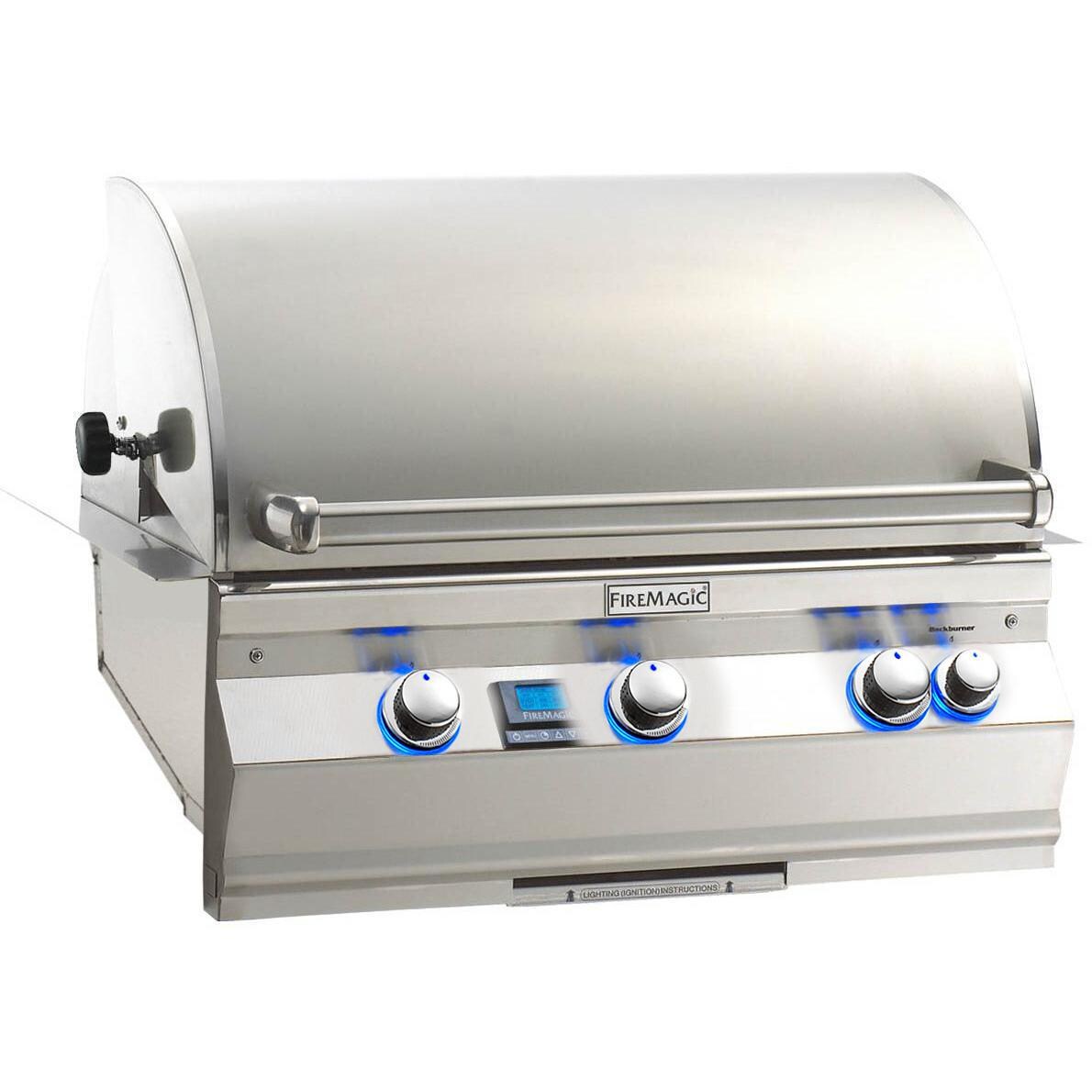 Fire Magic Aurora A540i 30-Inch Built-In Propane Gas Grill With Rotisserie - A540i-6E1P