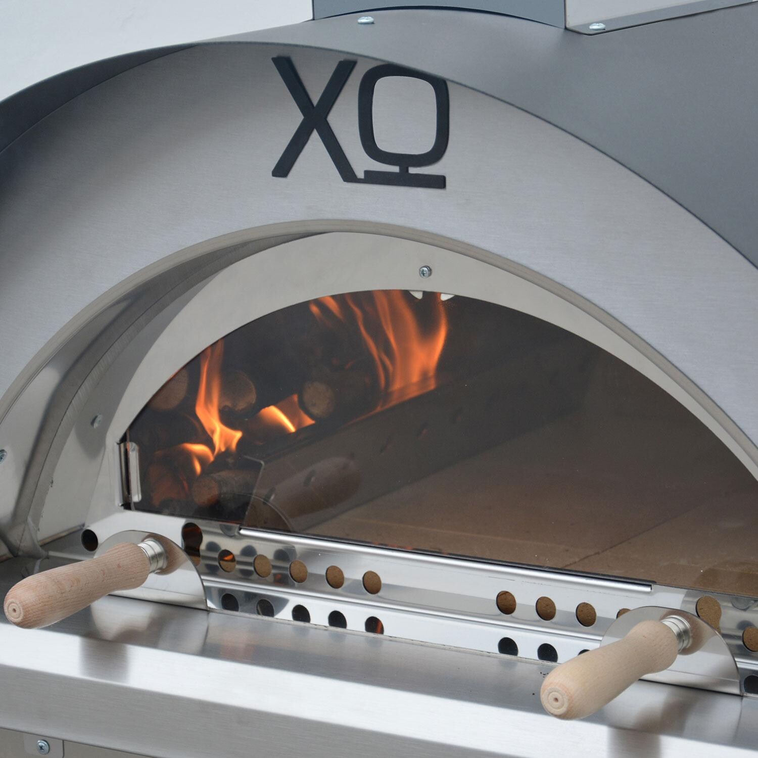 XO Appliance XOPIZZA4GD Optional Glass & Stainless Steel Pizza Oven Door - Lifestyle thumbnail
