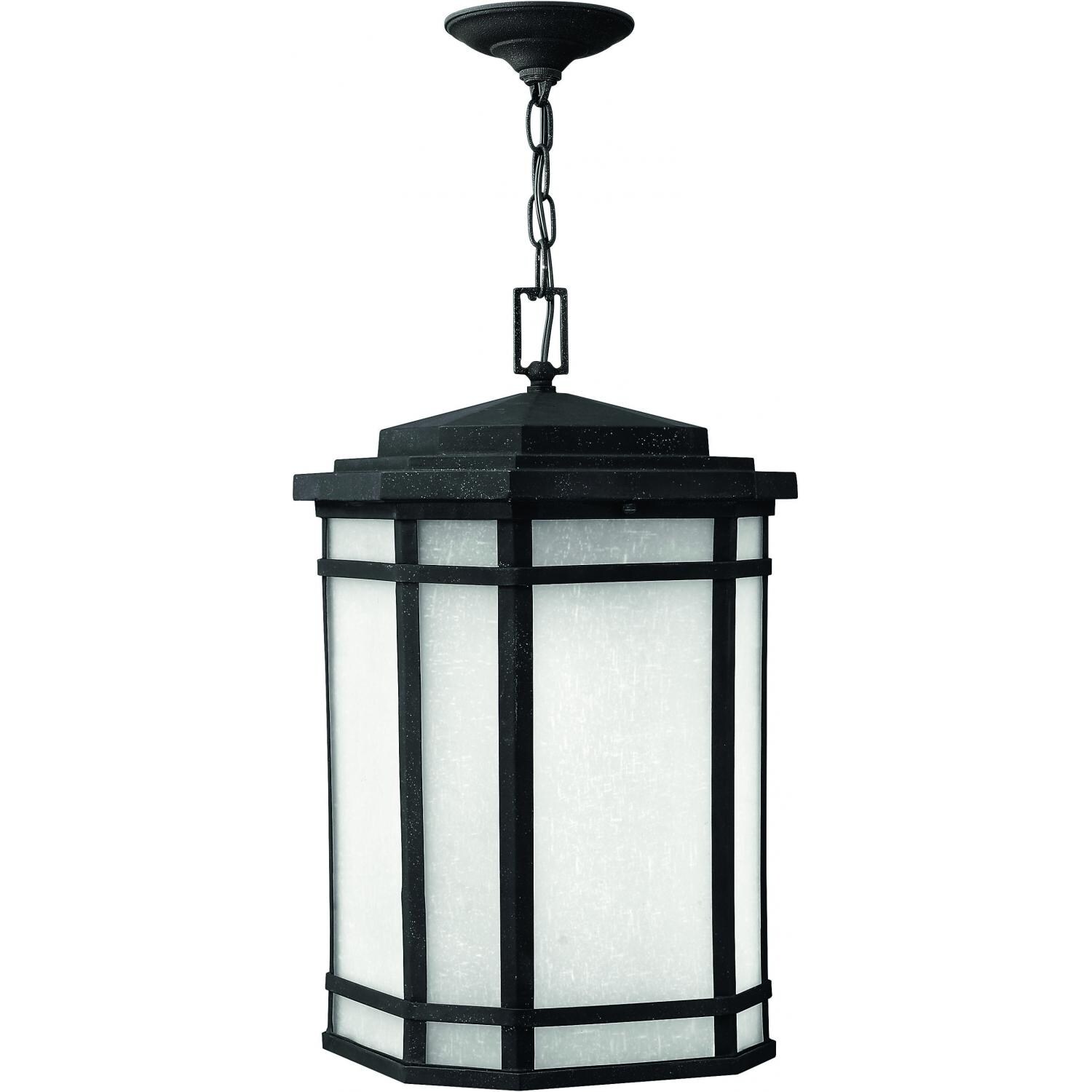Hinkley Lighting Cherry Creek 1272VK 100W One Light Outdoor Ceiling Light - Vintage Black thumbnail