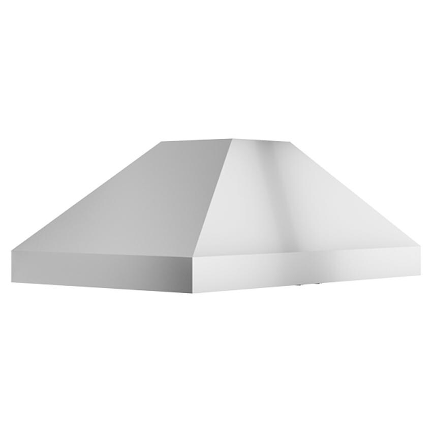 Vent-A-Hood 48-Inch Euroline Pro Series 550 CFM Island Range Hood - Stainless Steel - EPIH18-248 SS