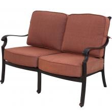 Darlee St. Cruz Cast Aluminum Patio Loveseat image