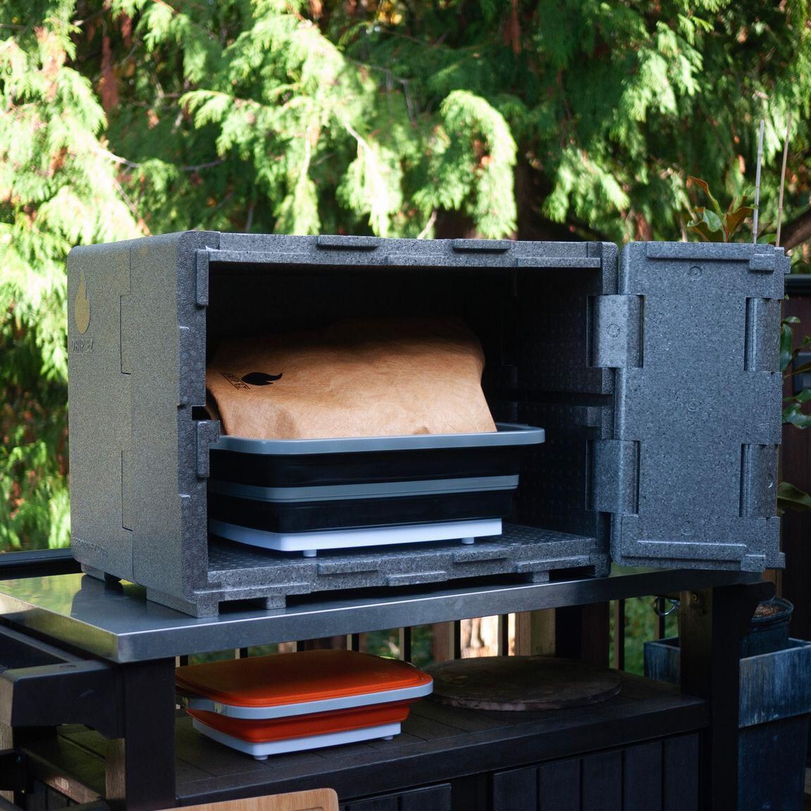 Drip EZ Prep and Rest Bundle - Pit Master Black - Que Crib - Lifestyle thumbnail