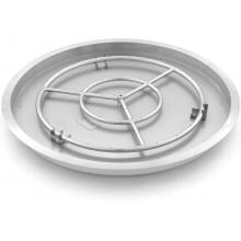 Lakeview Outdoor Designs 31-Inch Round Drop-In Pan With 24-Inch Natural Gas Ring Burner image