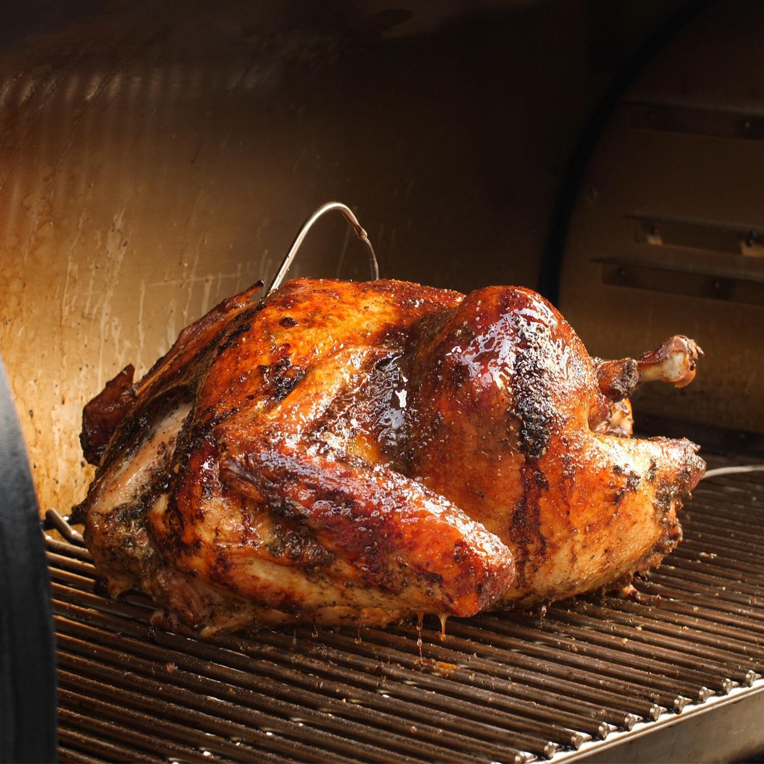 Traeger TFB85WLE Timberline 1300 - Smoking Turkey thumbnail