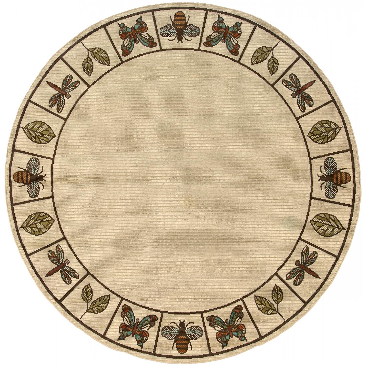 Oriental Weavers Montego 7.10 Ft. Round Indoor/Outdoor Rug - 2266W thumbnail