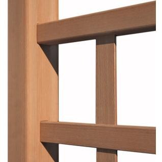 Carolina 7.5-Ft. Composite Arbor - Corner thumbnail