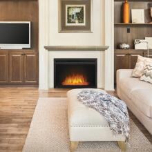 Napoleon Cinema 29-Inch Electric Firebox With Electric Logs - NEFB29H-3A image