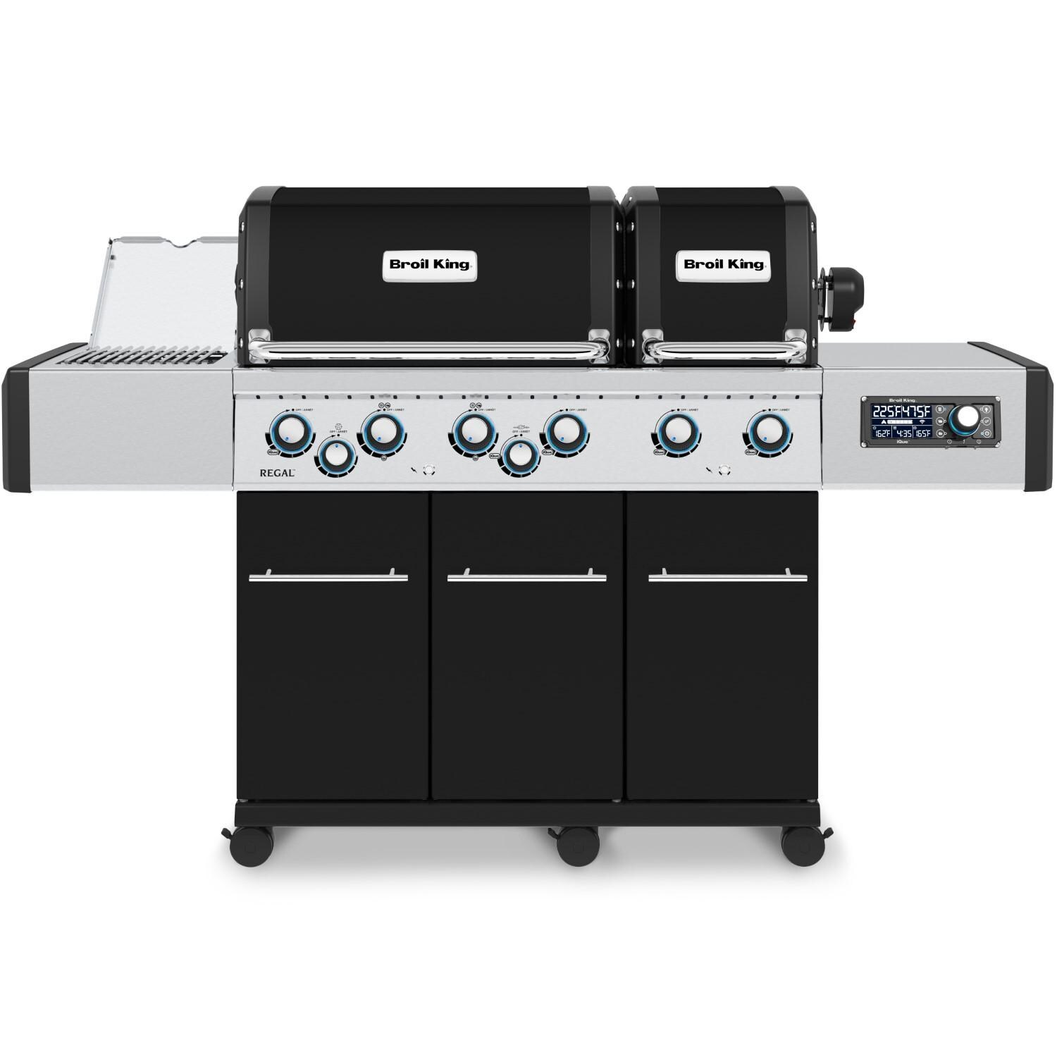 Broil King 689247 Regal Q 690 Pro IR Natural Gas Grill - Front - White Background thumbnail