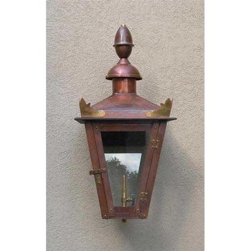Regency GL18LT Augustus Natural Gas Light With Open Flame Burner And Electronic Ignition On Wall Mount