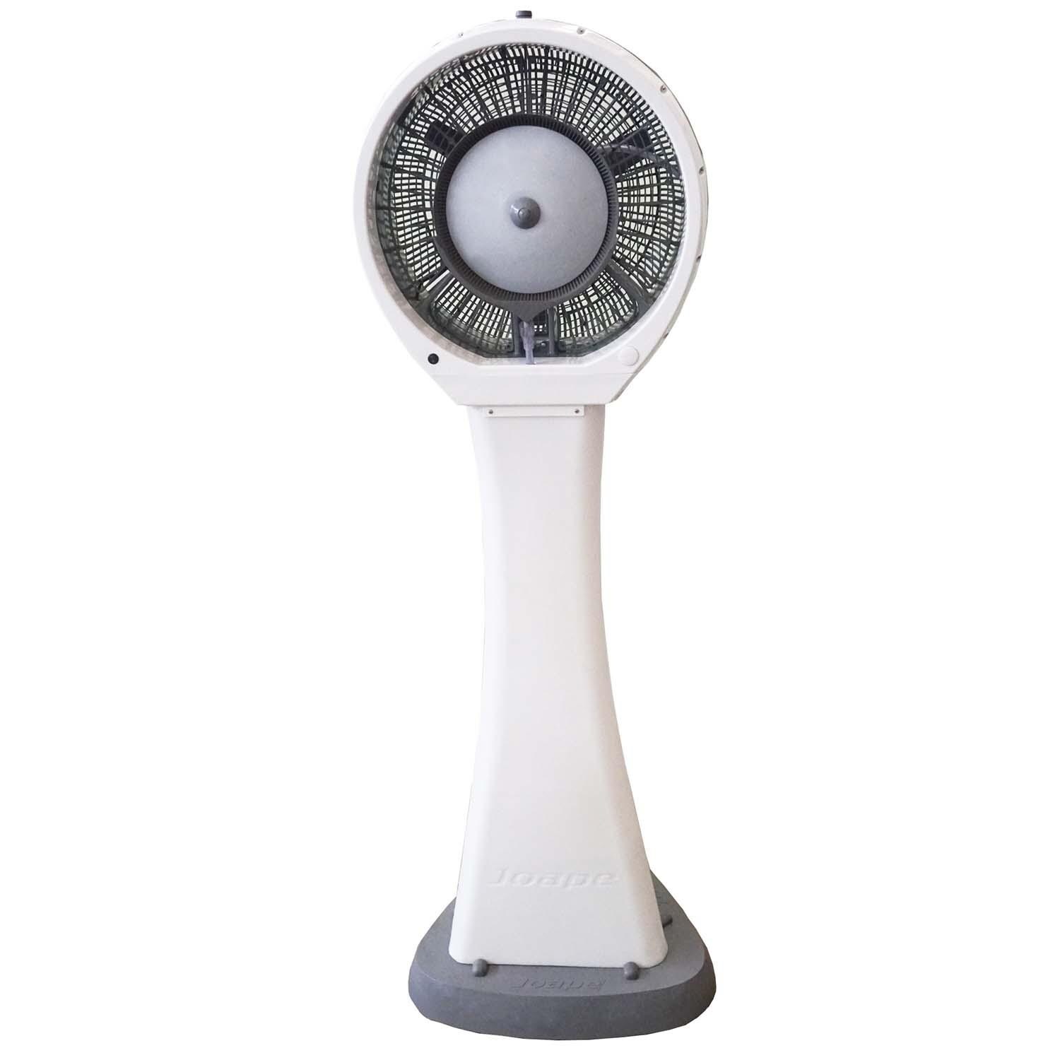 78 Inch Ecojet By Joape Hurricane Misting Fan Pedestal/Standing Fan - White - LVP-040202