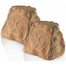 OSD Audio 5 1/4 Inch Outdoor Rock Speakers - Brown image