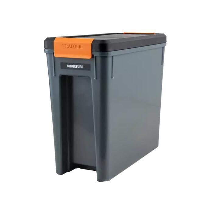 Traeger BAC615 StayDRY Pellet Bin & Lid - White Background thumbnail