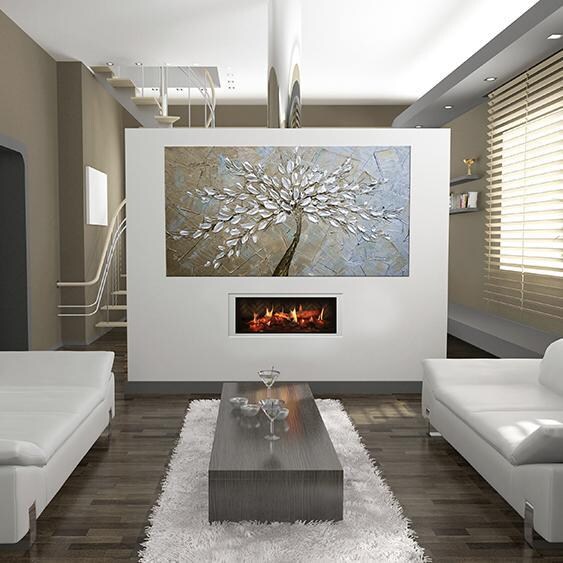 Dimplex - VF2927L - Opti-V Solo 30-Inch Virtual Electric Fireplace - Lifestyle - Painting thumbnail