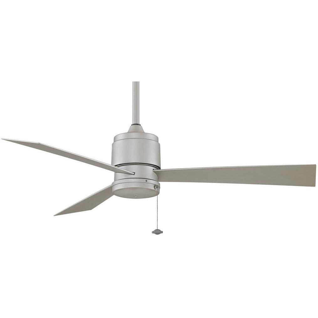 Fanimation Zonix Wet 52 Inch Outdoor Ceiling Fan Satin Nickel thumbnail