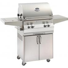 Fire Magic Aurora A430s 24-Inch Natural Gas Grill With Analog Thermometer, Rotisserie And Single Side Burner - A430s-6EAN-62 image