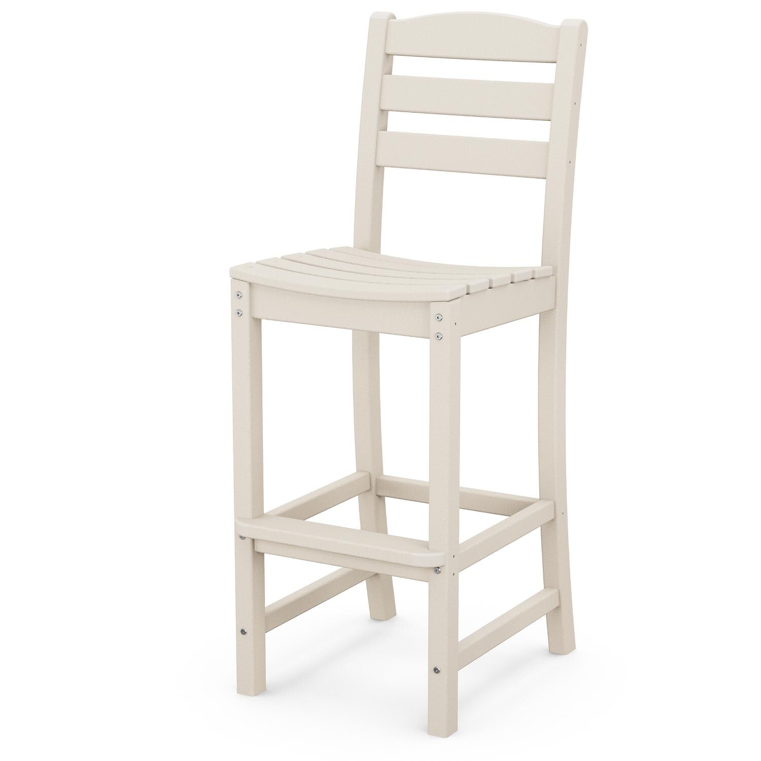 POLYWOOD La Casa Cafe Bar Side Chair - Sand