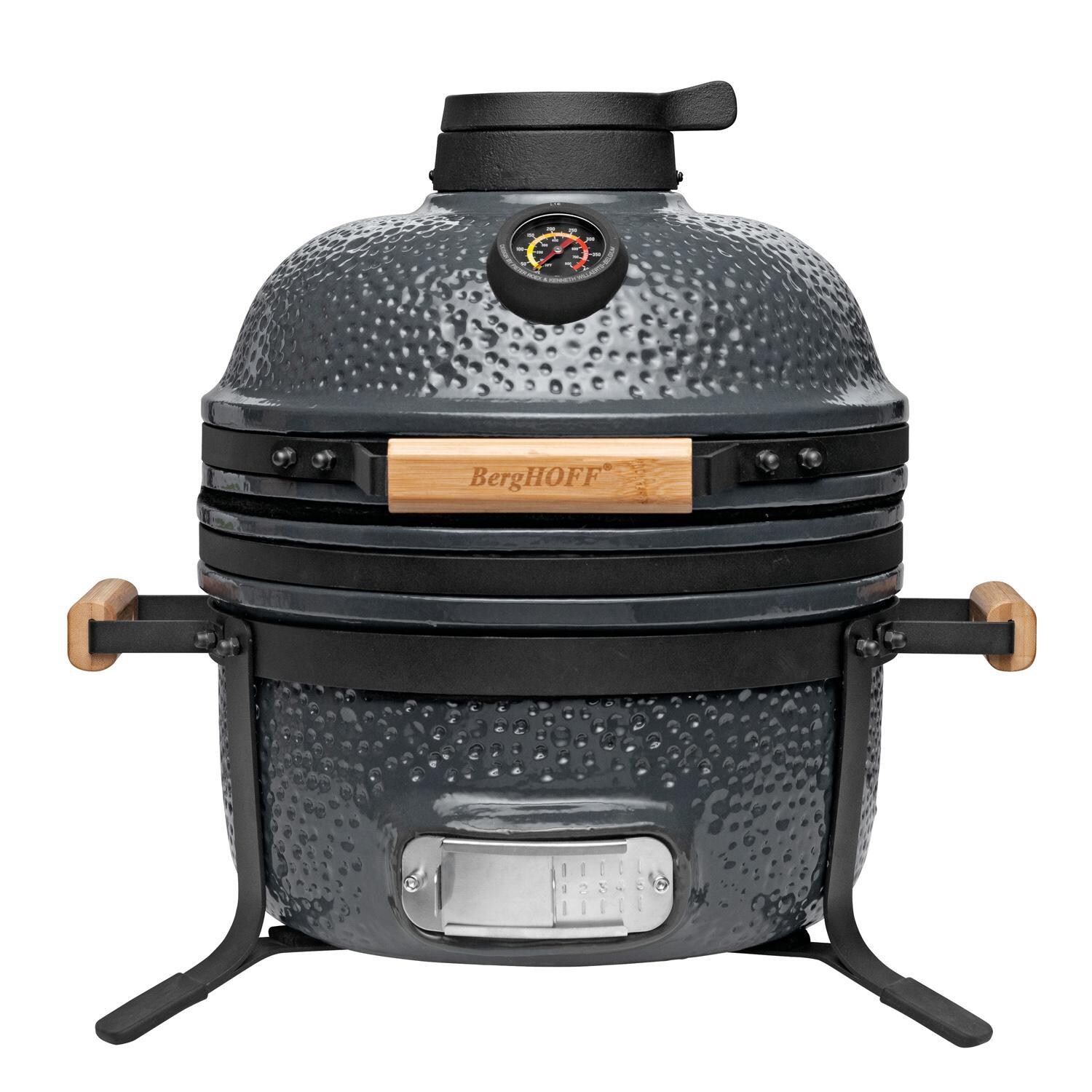 BergHOFF 16 Inch Ceramic BBQ & Oven Bluestone Gray - 2415706