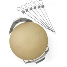 Napoleon PRO 2-Piece Pizza Stone With BBQ Skewers Rack image